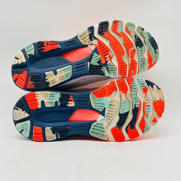 Asics Gel Kayano 28 Womens 8.5 Gray Running Shoes Athletic Sneakers Trainers - Picture 10 of 11